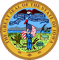 Seal of Iowa state