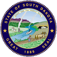 Seal of South Dakota state